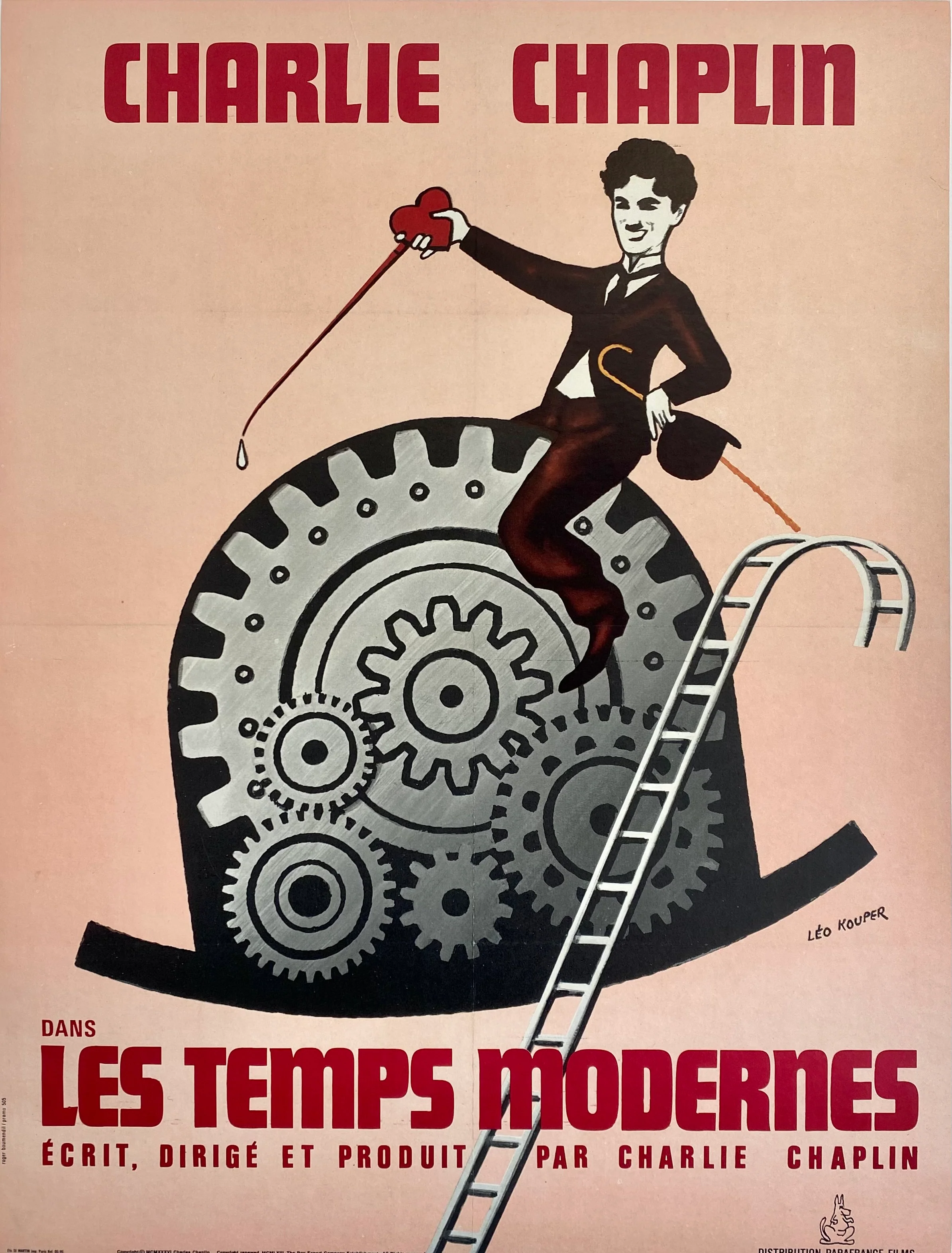 Affiche du film Les Temps Modernes (1936)